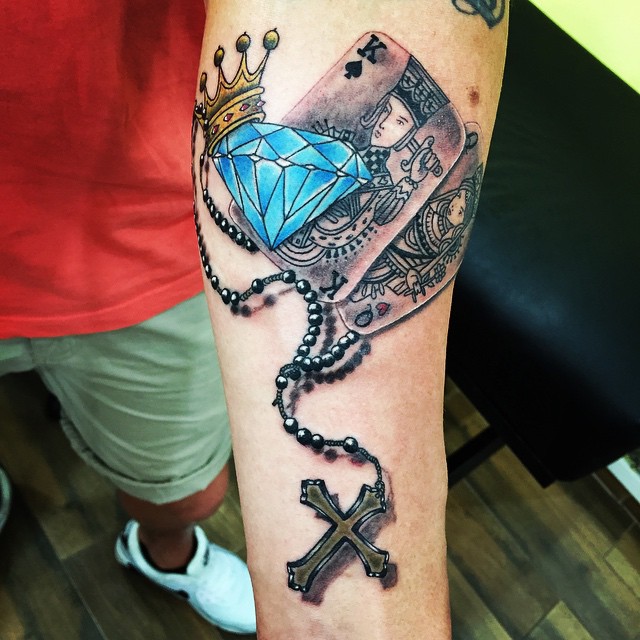 Tattoo by @ozzyblacklinetattoo — american_traditional, realism