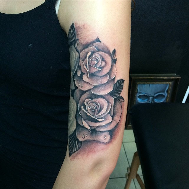 Tattoo by @jared_blue — black_and_grey